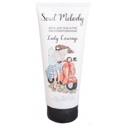 Крем для тела Liv Delano Soul Melody Lady Courage 200 г