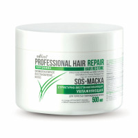 SOS-маска Белита Professional Hair Repair cтруктурно-восстанавливающая увлажняющая для пористых поврежденных волос 500 мл